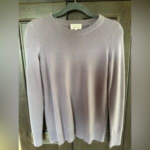 Cashmere Crewneck Sweater - Purple